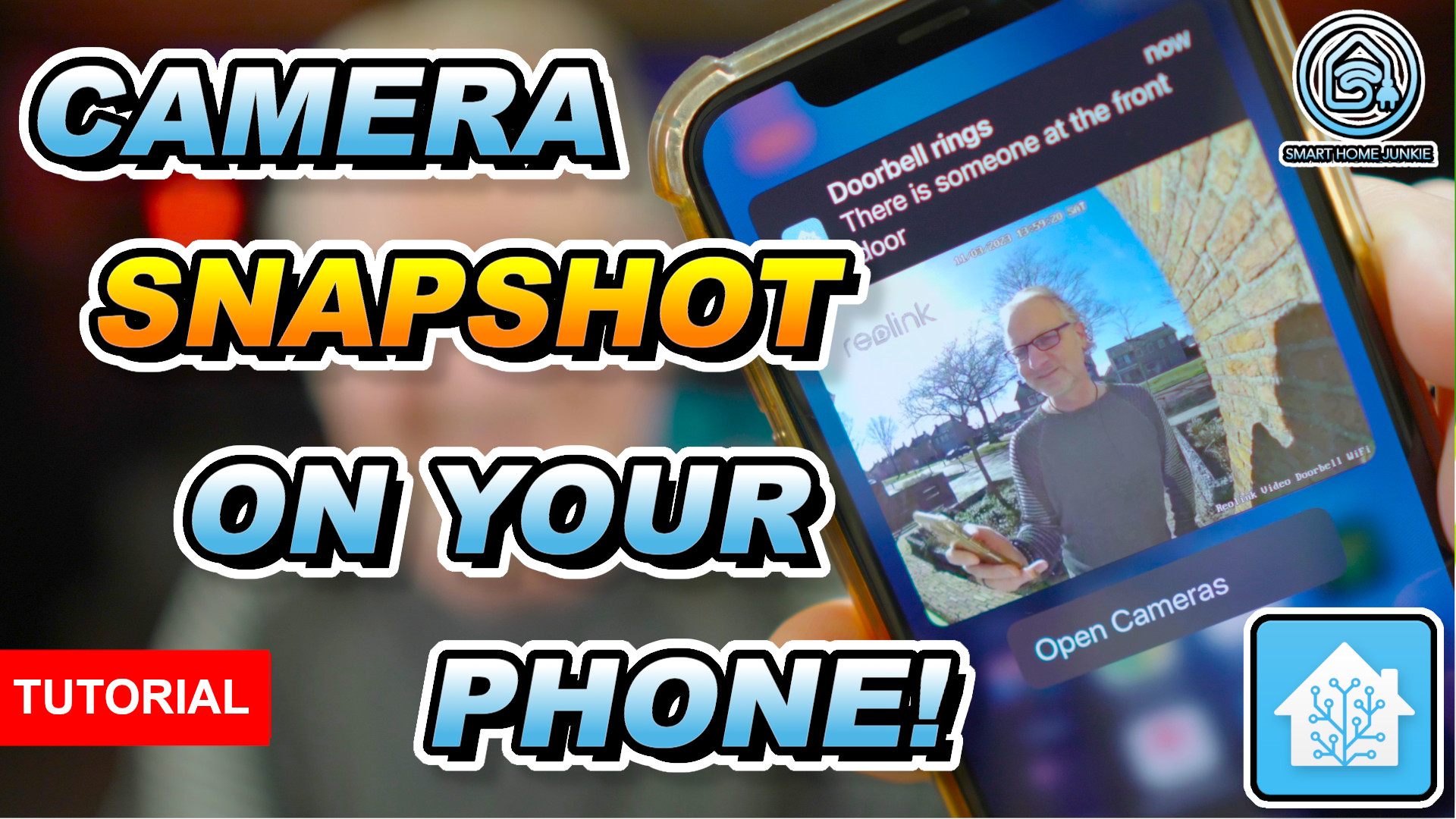 How to SHOW YOUR CAMERA REMOTELY on Your Phone When The Doorbell Rings!